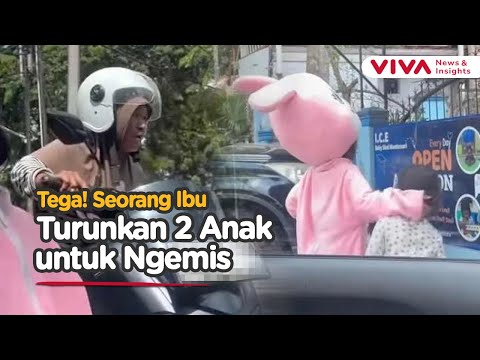 Ibu Pakai Nmax Diduga Antar Anak Mengemis
