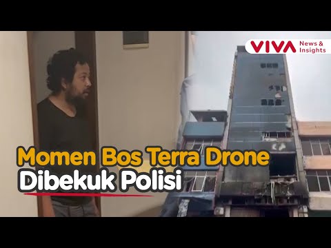 Detik Detik Dirut Terra Drone Diciduk! Polisi Gerebek Apartemen Setiabudi Tengah Malam!