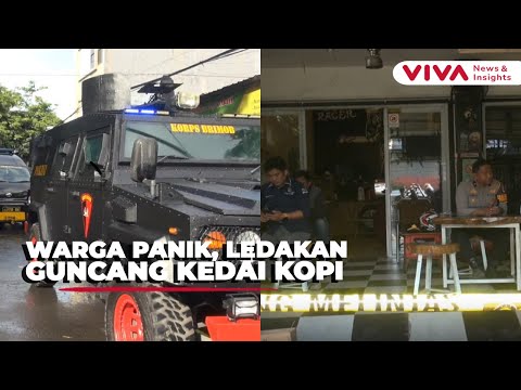 Ledakan Misterius di Kedai Kopi, Gegana Sigap