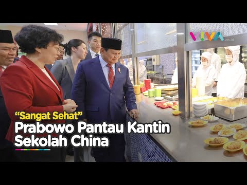 Sempurnakan Program Makan Siang Gratis, Prabowo Tinjau Sekolah di Beijing