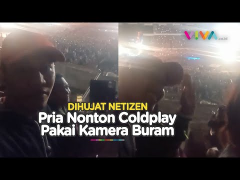 Pamer Nonton Konser Coldplay, Pria Ini Dirujak Warganet