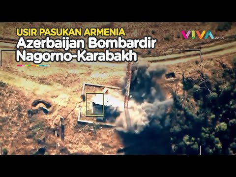 Bombardir Nagorno-Karabakh, Azerbaijan Serang Senjata Tempur Pasukan Armenia