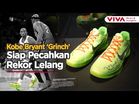 Hanya Satu di Dunia, Sepatu Kobe Bryant Ini Diprediksi Pecahkan Sejarah Lelang