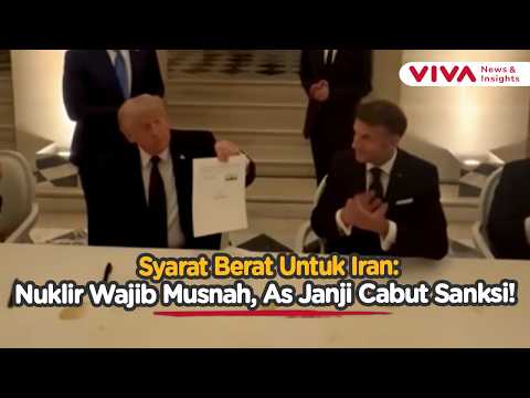 AS Resmi Rilis MoU Damai dengan Iran, Apa Saja Isi Lengkap Kesepakatan Bersejarahnya?