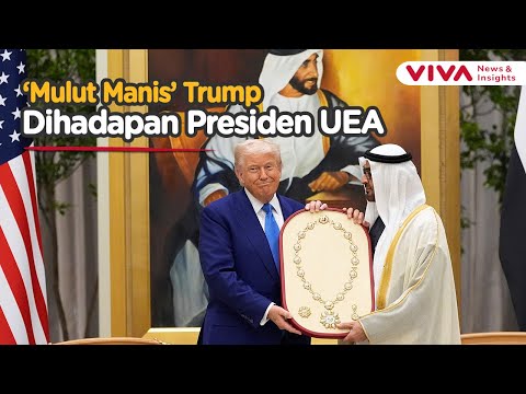 'Kado Istimewa' dari MBZ untuk Trump Akhiri Kunjungan ke Timur Tengah