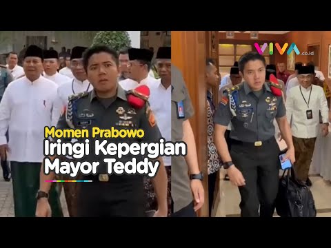 Air Mata Mayor Teddy Nyaris Tumpah saat Pergi Tinggalkan Prabowo