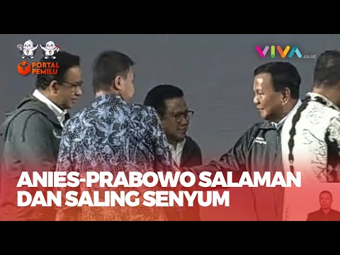 Sempat Panas, Prabowo Ulurkan Tangan ke Anies hingga Berbisik-bisik