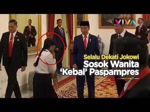 Wanita 'Kebal' Paspampres yang Berani Terobos Jokowi