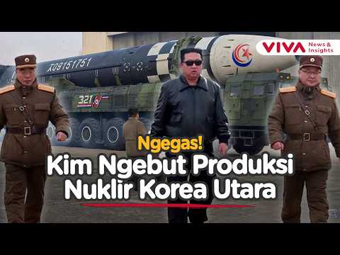 Kim Jong Un Percepat Produksi Senjata Nuklir Korut, Bersiap Perang?