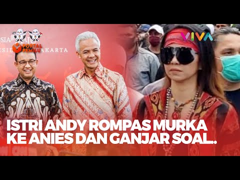 Bikin Heboh, Istri Andy Rompas Semprot ke Anies dan Ganjar
