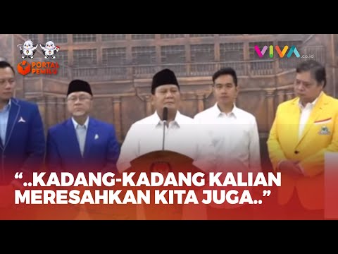 Sebut Pers Meresahkan, Prabowo Bikin Para Menteri Ngakak