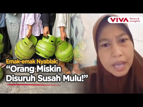 Akunnya Langsung Hilang! Emak-emak Ngomel Gegara Gas Langka