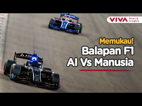 Persaingan Sengit! Mobil Balap Tanpa Pengemudi Kalahkan Pembalap F1