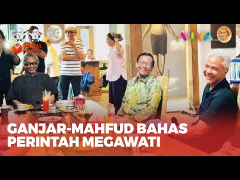 Ganjar-Mahfud Ketemuan di Rumah Butet, Bahas Perintah Megawati