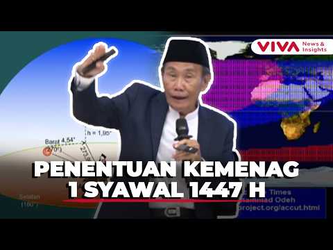 [FULL] Kemenag Siap Umumkan 1 Syawal, 177 Titik Pantau Hilal