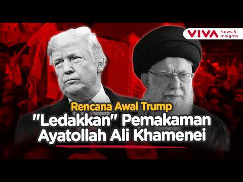 Trump Sesumbar Bisa Habisi Seluruh Pemimpin Iran Saat Prosesi Pemakaman Ali Khamenei