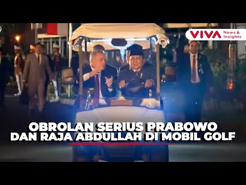 Jamuan Mewah Prabowo Pada Raja Abdullah II di Istana