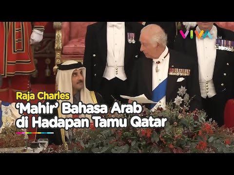 Raja Charles Bicara Bahasa Al Quran Terima Tamu Istimewa Qatar