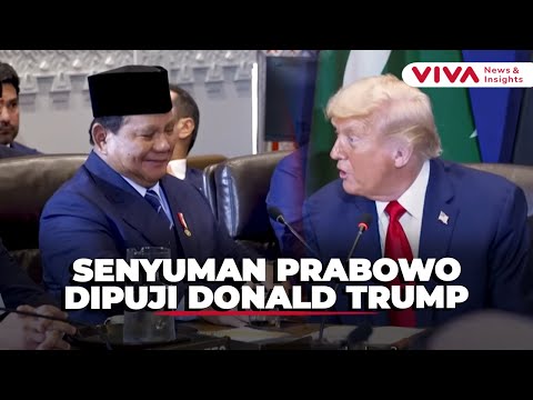 Gaya Donald Trump Puji Pidato Prabowo di PBB hingga Bertemu Bill Gates