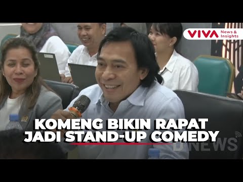 Komeng Guyon, Hadirin Tertawa: &ldquo;Kemenhut Ulang Tahun Terus&rdquo;