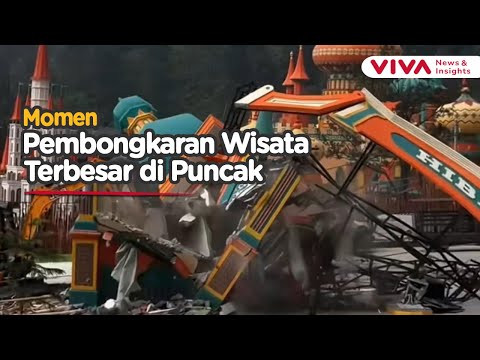 Warga Ngamuk! Wisata 'Ilegal' Hibisc Fantasy Puncak Dibongkar