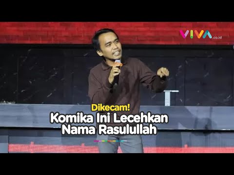 Geger Komika Asal Lampung Lecehkan Nama Nabi Muhammad SAW