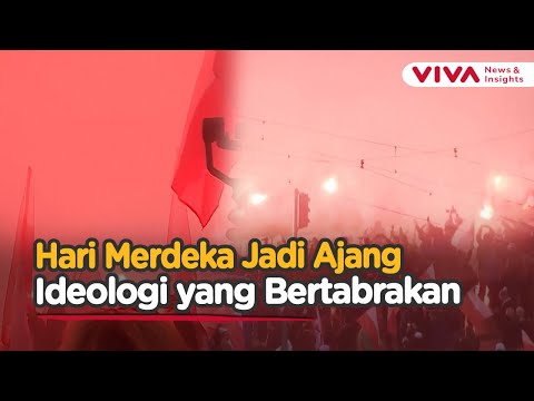 Langit Jadi Merah! 100 Ribu Orang Turun ke Jalan di Hari Kemerdekaan