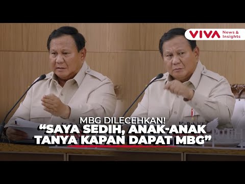 Prabowo Emosi Bela Program Makan Bergizi Gratis, Singgung Orang Pintar