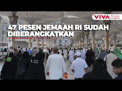 Kloter Terakhir Gelombang Pertama Jemaah Haji Indonesia Terbang ke Tanah Suci