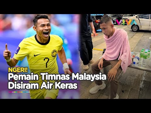 Kronologi Pemain Timnas Malaysia Faisal Halim Disiram Air Keras OTK