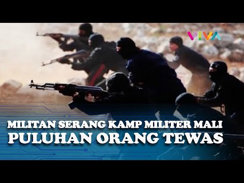Serangan Brutal Militan ke Kamp Militer di Timur Laut Mali Tewaskan Puluhan Orang