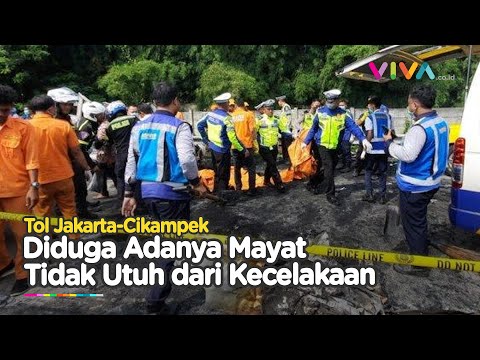 Korban Kecelakaan Maut Tol Japek Tewas Terbakar, Diduga Ada Jasad Tidak Utuh