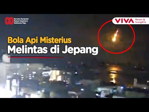 Bola Api Misterius Melintas di Langit Jepang, Terang Seperti Siang Hari