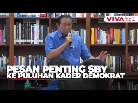 Di Hadapan 38 Ketua DPD Demokrat, SBY: Utamakan Negara Sebelum Partai