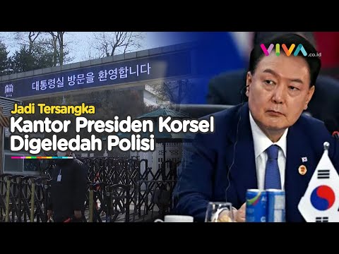 Kantor Presiden Korsel Digerebek Polisi, Usai Yoon Suk Yeol Jadi Tersangka