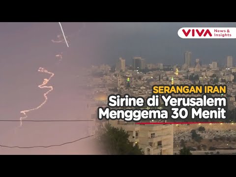 Hujan Rudal di Yerusalem, Asap Putih Membumbung Tinggi