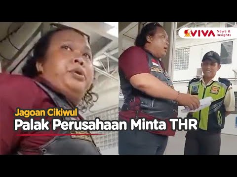 Jagoan Cikiwul Melempem, Ngemis Maaf Usai Malak THR ke Satpam