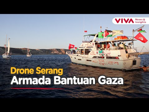 Puluhan Kapan Nekat Tembus Blokade Israel Menuju Gaza