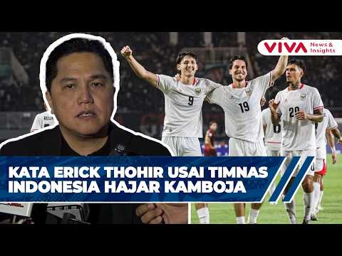 Timnas Indonesia Menang Telak 5-1! Erick Thohir Sebut Laga Lawan Vietnam Jadi Penentu