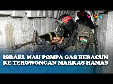 Rencana BOCOR, IDF Pompa Gas Beracun ke Terowongan Rahasia Hamas