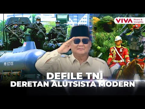 Terbesar Sepanjang Sejarah! Ratusan Ribu Prajurit & Ribuan Alutsista Guncang Monas di HUT ke 80 TNI!