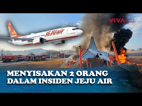 Tragis! Pesawat Jeju Air Hanya Menyisakan 2 Orang Selamat