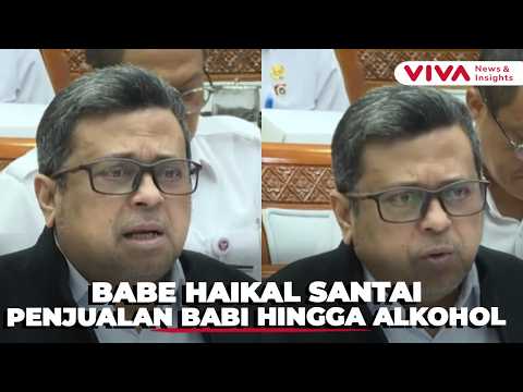 Babe Haikal Tak Masalah Jual Babi hingga Alkohol, Negara Cuman Minta..