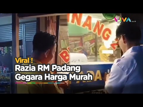 Rumah Makan Padang Dirazia Gegara Penjual Bukan Orang Minang