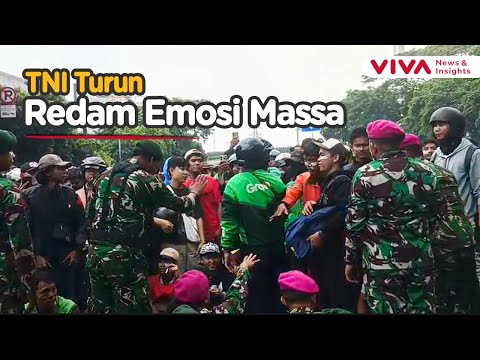 TNI Ikut Amankan Mako Brimob Kwitang yang Dikepung Massa