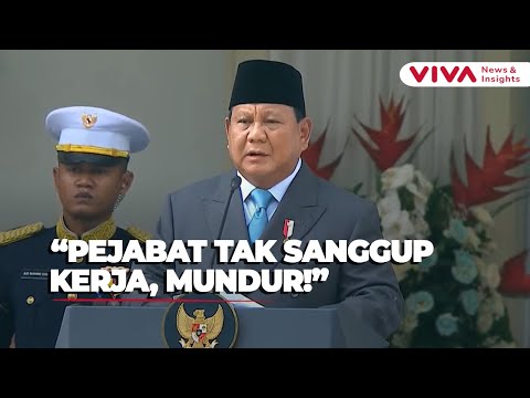 KERAS! Prabowo: Jangan Anggap Negara Ini Bisa Dipermainkan
