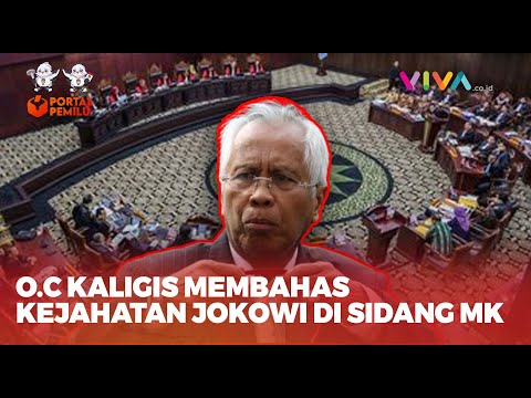 OC Kaligis Diam Dihujam Pertanyaan Tim Hukum 03 Soal Kejahatan Jokowi
