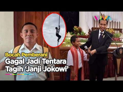 Gagal Masuk TNI Karena Tinggi Badan, Joni Tagih 'Janji Jokowi'