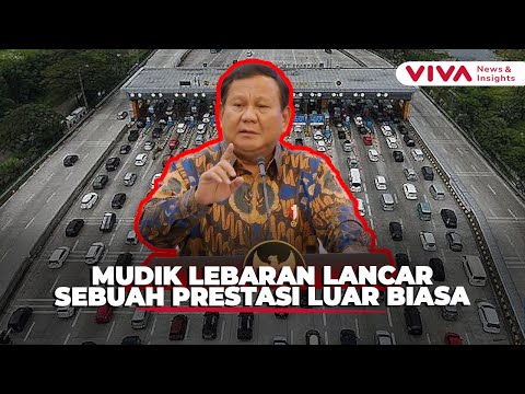Arus Mudik Lancar, Prabowo: Terima Kasih ke Polisi yang Sering Disalahkan