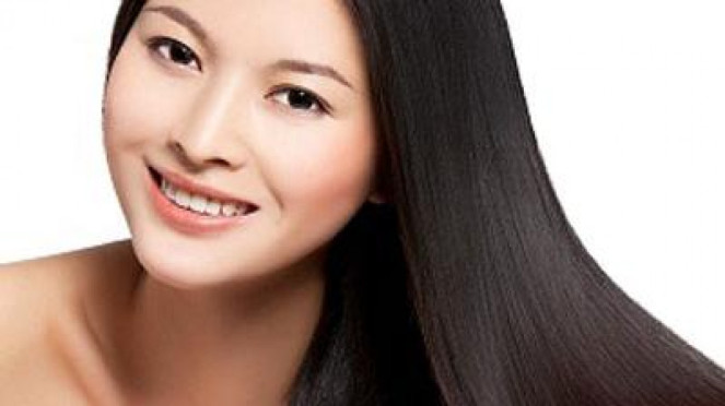 wanita rambut indah